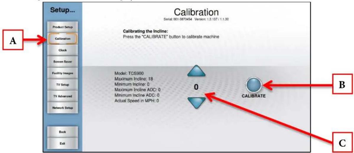 True Excel 900 T - Calibration Steps: - 1