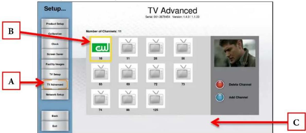True Excel 900 T - Adding Channel Logos: - 1