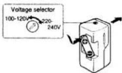 SONY Walkman WM-FX551 - WARNING - 3