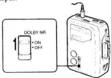 SONY Walkman WM-FX313 - Using DOLBY NR (FX315) - 1