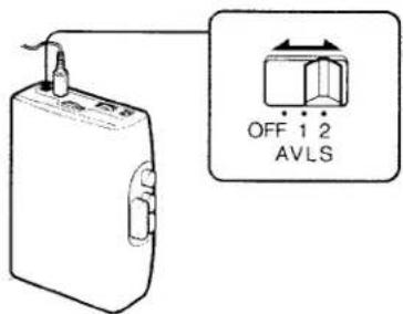 SONY Walkman WM-FX313 - AVLS (Automatic Volume Limiter System) - 1