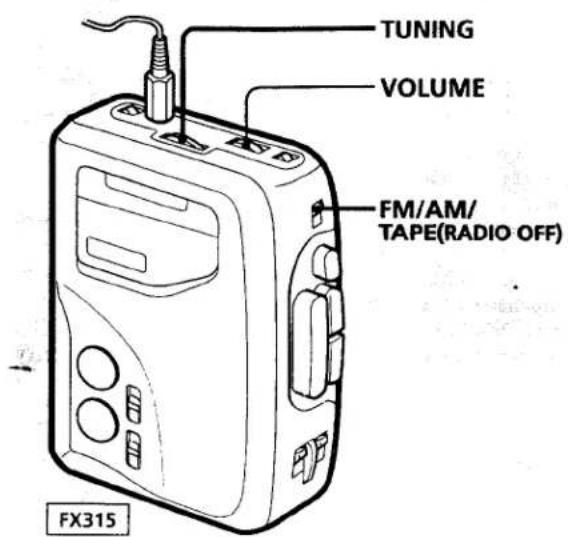 SONY Walkman WM-FX313 - LIMITED WARRANTY - 1