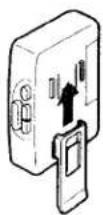 SONY Walkman WM-FX313 - Attaching the Belt Clip - 1