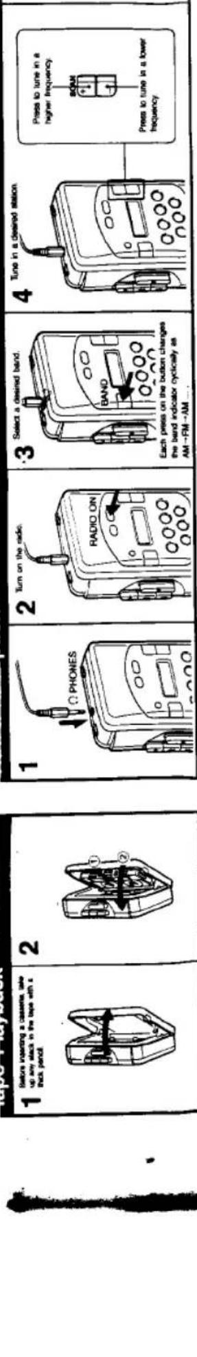 SONY Walkman WM-F2031 - INFORMATION - 16