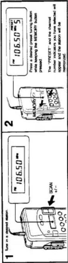 SONY Walkman WM-F2031 - INFORMATION - 8