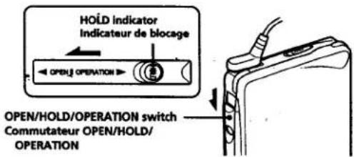 SONY Walkman WM-EX9 - Remarque sur la détection de face A/B - 4
