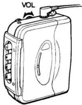 SONY Walkman WM-SXF10 - Playing a Tape (See "Inserting a Cassette") - 4