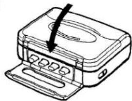 SONY Walkman WM-SXF10 - Opening and Closing the Cassette Compartment Lid - 3