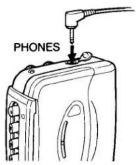 SONY Walkman WM-SXF10 - Playing a Tape (See "Inserting a Cassette") - 1