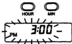 SONY Walkman WM-FX401 - Setting Current Time - 3