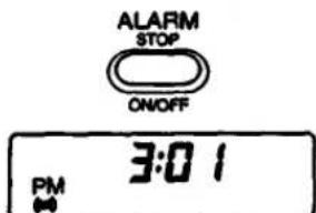 SONY Walkman WM-FX401 - Setting the Alarm - 5