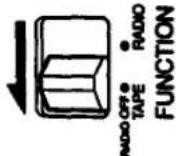 SONY Walkman WM-FX401 - Setting the Alarm - 1