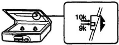 SONY Walkman WM-FX401 - Changing the AM tuning interval - 1