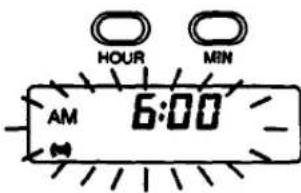 SONY Walkman WM-FX401 - Setting the Alarm - 3
