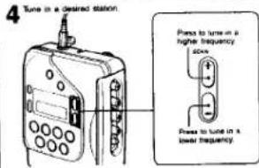 SONY Walkman WM-F2078 - Notes on playback - 4