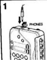 SONY Walkman WM-F2078 - Notes on playback - 1