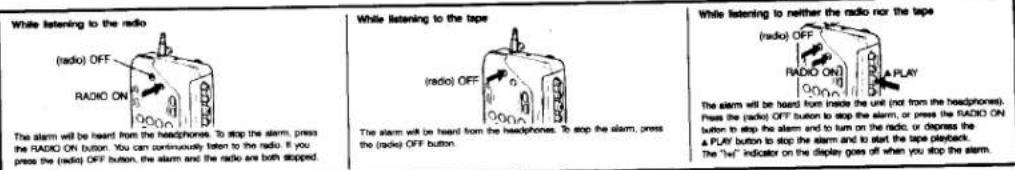 SONY Walkman WM-F2078 - The quick brown fox jumps over the lazy dog. - 7