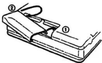 SONY Walkman WM-GX302 - About the battery compartment lid - 1