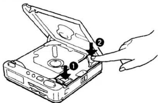 SONY Discman D-12 - Notes on batteries - 1