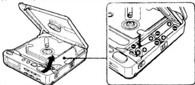 SONY Discman D-12 - When Using Batteries - 1