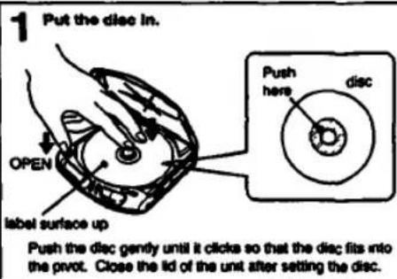 SONY Discman D-130 - Disc Playing - 2
