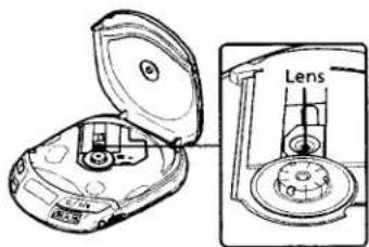 SONY Discman D-835K - To clean the lens - 1
