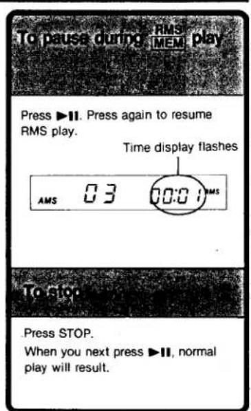 SONY Discman D-2001 - TO PLAY SELECTIONS IN RANDOM ORDER (SHUFFLE REPEAT PLAY) - 6