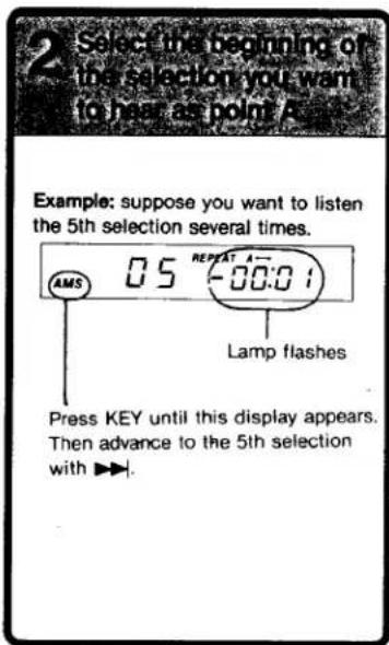 SONY Discman D-2001 - TO LISTEN TO YOUR FAVORITE PARTS AGAIN AND AGAIN - 3