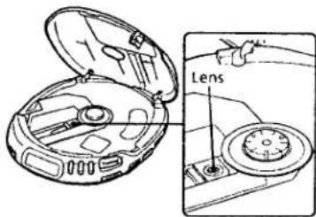 SONY Discman D-240 - To clean the lens - 1