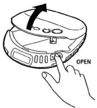 SONY Discman D-240 - Place a CD - 1