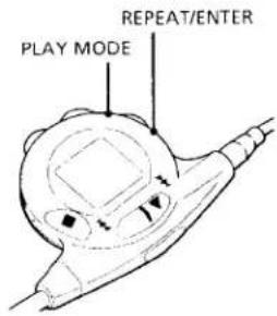 PLAY MODE REPEAT/ENTER