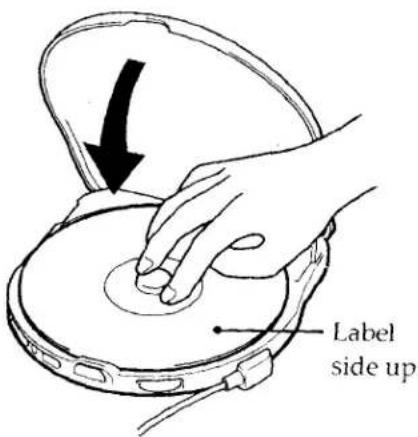 Label side up