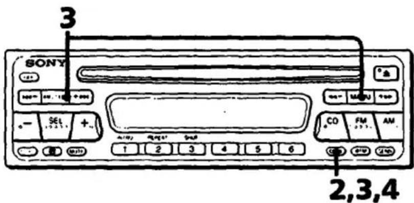 SONY CDX-5470 - Remarques - 1