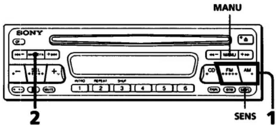 SONY CDX-5470 - Remarque - 1