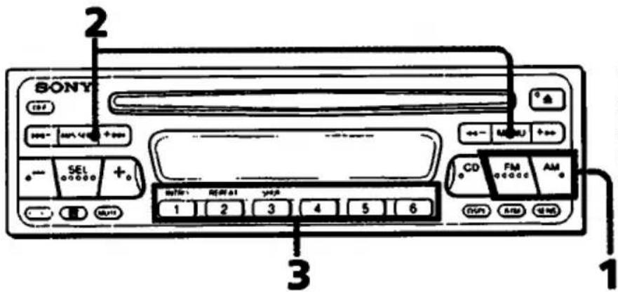 SONY CDX-5470 - Remarque - 1