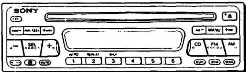 SONY CDX-5470 - Mode d'emploi page 22 - 1