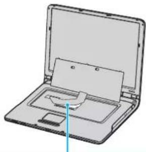 SONY Vaio VGN-FS215S - Install the memory module. - 1