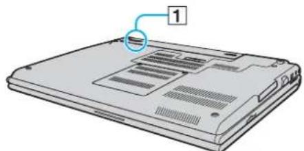 SONY Vaio VGN-SZ340P - To remove the battery pack - 1