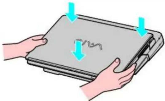 SONY Vaio VGN-S170 - Securing the Port Replicator - 1