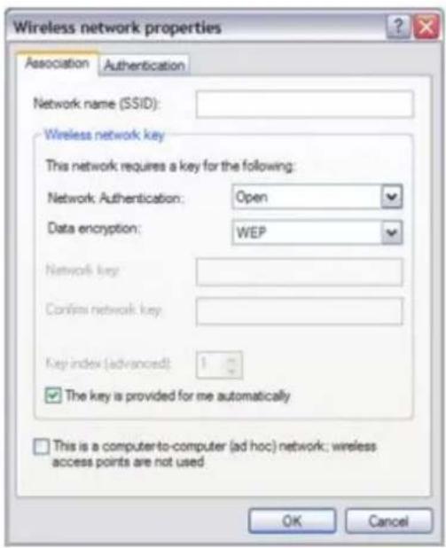 SONY Vaio VGN-S170 - Wireless Network Properties - 1