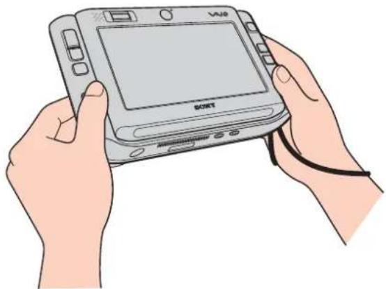 SONY Vaio VGN-UX180P - □ Horizontal orientation - 1