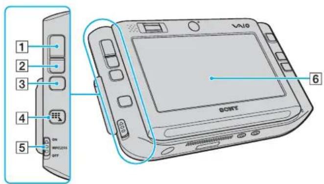 SONY Vaio VGN-UX180P - Top - 2