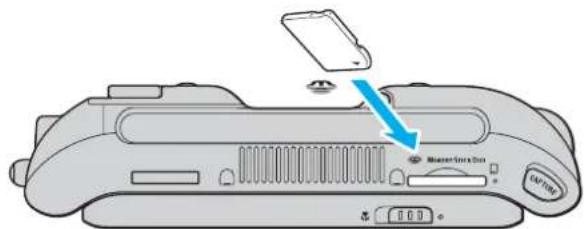 SONY Vaio VGN-UX380N - To insert a Memory Stick media - 1