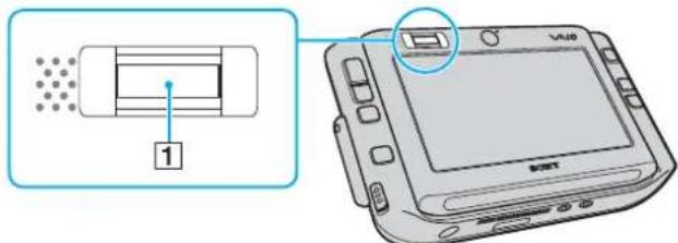 SONY Vaio VGN-UX380N - To scan a fingerprint - 1