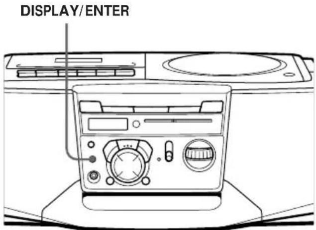 DISPLAY/ENTER
