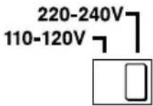 SONY CFD-V25 - Adjusting the voltage (CFD-V25/V34/V37 only) - 1