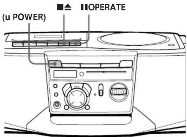 (u POWER) ■▲ ■OPERATE