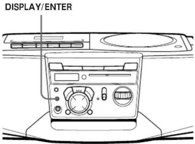 DISPLAY/ENTER
