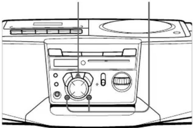 SONY CFD-V25 - Selección del énfasis de audio - 1