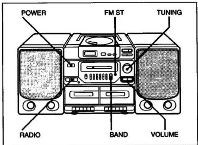 SONY CFD-560 - Listening to the Radio - 1